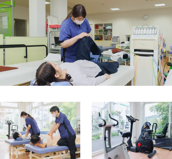 患者さま一人ひとりに合わせた運動器リハビリ​