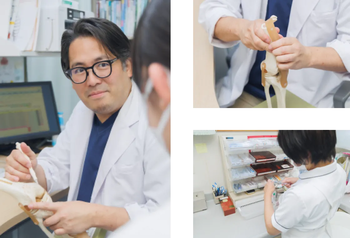 体の痛みや交通事故など幅広く対応